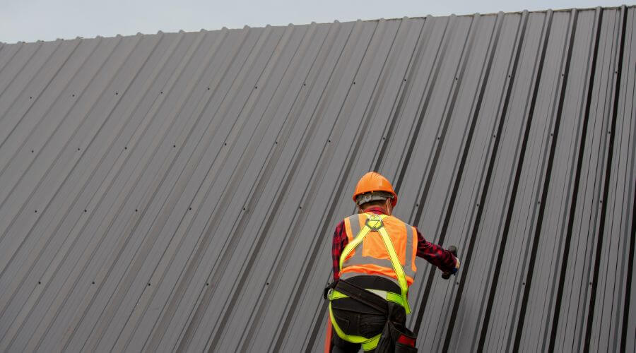 Professional metal roof installation services in Gagetown, MI